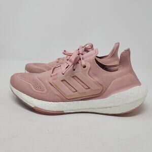 Adidas UltraBoost 22 Running Shoes Sneakers GX5592 Mauve Pink Women's Size 8.5